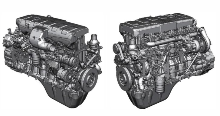 Двигатели КАМАЗ Р6 910 - схема