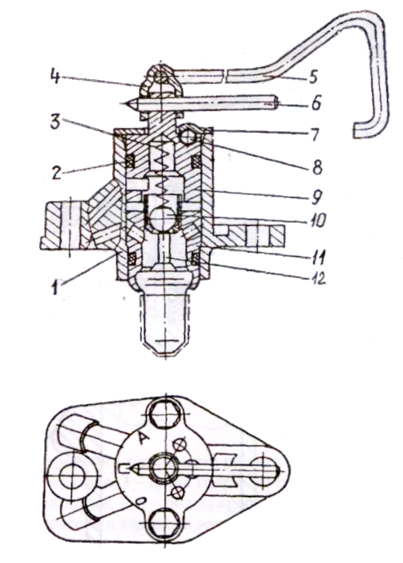 Включатель гидромуфты двигателя КАМАЗ Евро-2 - 740.30, 740.31