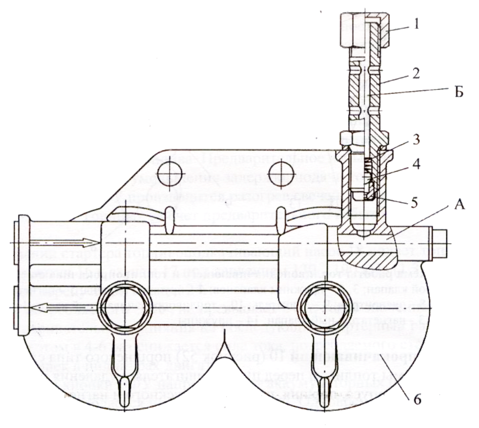 Клапан топливной системы двигателя КАМАЗ Евро-2 - 740.30, 740.31