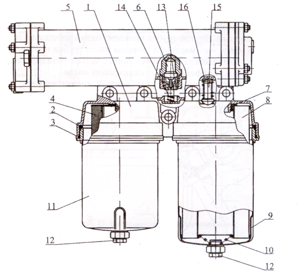 Cистема смазки двигателей КАМАЗ Евро-2-3 - 740.50, 740.51