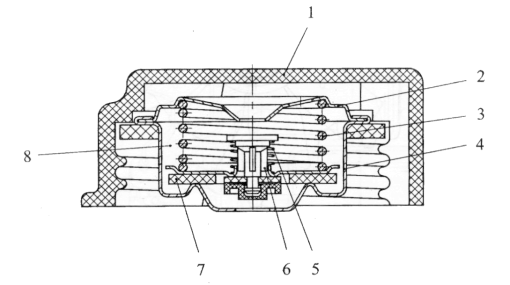 Пробка расширительного бачка двигателя КАМАЗ Евро-2-3 - 740.50, 740.51
