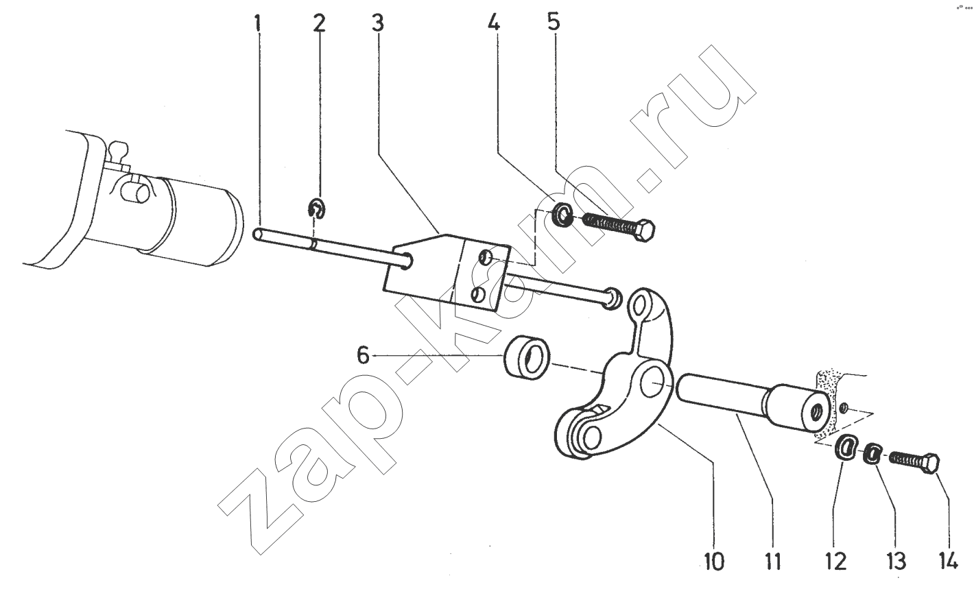 Схема/чертеж: Injection pumpe drive / Deutz LKSR