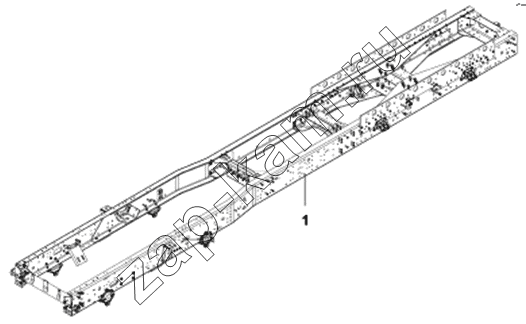 Схема/чертеж: Рама / DongFeng DFL-3251A