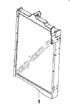 Схема/чертеж: Radiator Subassembly / DongFeng L3251A3 (вар.)