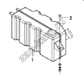 Схема/чертеж: Expansion Tank Subassembly / DongFeng L3251A3 (вар.)
