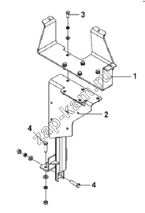 Схема/чертеж: Expansion Tank Installation Subassembly / DongFeng L3251A3 (вар.)