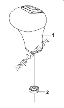 Схема/чертеж: Gear Control Handle Subassembly / DongFeng L3251A3 (вар.)