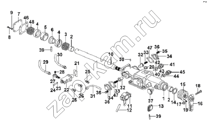 Схема/чертеж: Control Assembly / DongFeng L3251A3 (вар.)