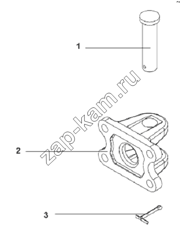 Схема/чертеж: Rear Towing Attachment Subassembly / DongFeng L3251A3 (вар.)