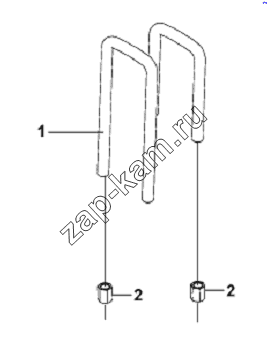 Схема/чертеж: U-Bolt Subassembly / DongFeng L3251A3 (вар.)