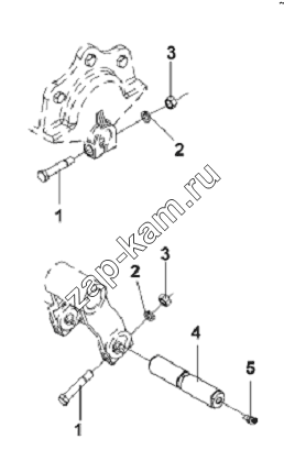 Схема/чертеж: Spring Pin Subassembly / DongFeng L3251A3 (вар.)