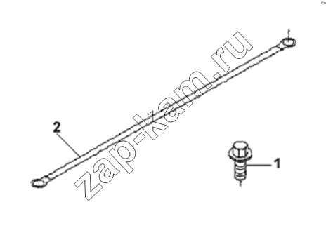 Схема/чертеж: Earth Wire Subassembly / DongFeng L3251A3 (вар.)