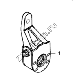 Схема/чертеж: Front Left Brake Adjusting Arm / DongFeng L3251A3 (вар.)