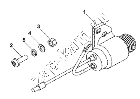 Схема/чертеж: Exhaust Brake Subassembly / DongFeng L3251A3 (вар.)