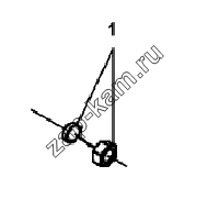 Схема/чертеж: Front Wheel Nut Subassembly / DongFeng L3251A3 (вар.)