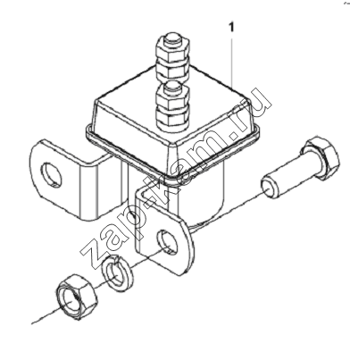 Схема/чертеж: Starter Relay Subassembly / DongFeng L3251A3 (вар.)