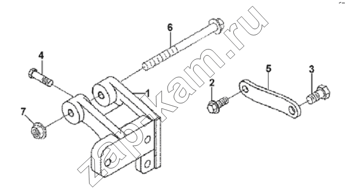 Схема/чертеж: Generator Installation Subassembly / DongFeng L3251A3 (вар.)