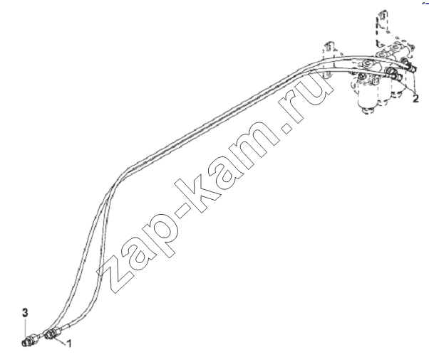 Схема/чертеж: Power Takeoff Controller Subassembly / DongFeng L3251A3 (вар.)