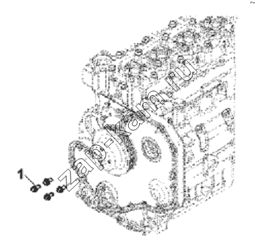 Схема/чертеж: Fan Drive Subassembly / DongFeng L3251A3 (вар.)