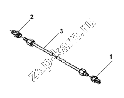 Схема/чертеж: Supercharger Compensation Connecting Pipe Subassembly / DongFeng L3251A3 (вар.)