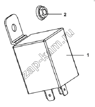 Схема/чертеж: Flasher Subassembly / DongFeng L3251A3 (вар.)