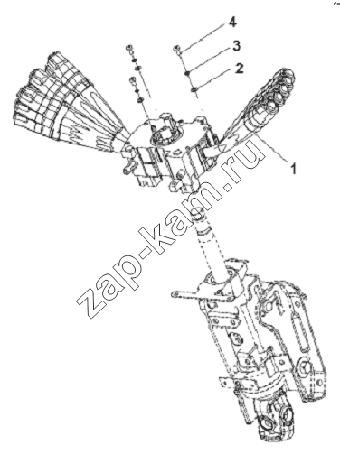 Схема/чертеж: Combination Switch Subassembly / DongFeng L3251A3 (вар.)