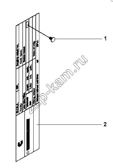 Схема/чертеж: Nameplate Subassembly / DongFeng L3251A3 (вар.)