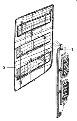 Схема/чертеж: Right Side Wall Window Subassembly / DongFeng L3251A3 (вар.)