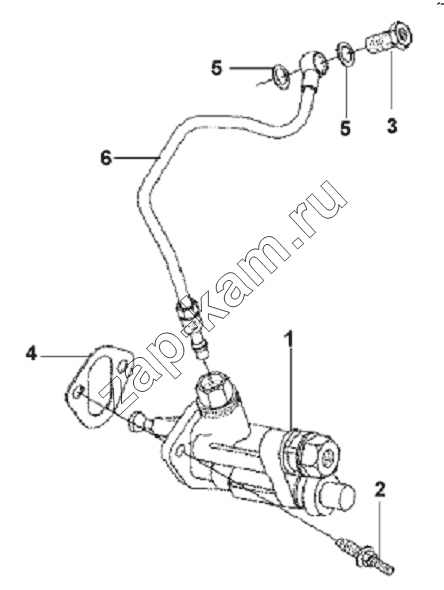 Схема/чертеж: Fuel Transfer Pump Assembly / DongFeng L3251A3 (вар.)