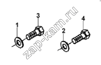 Схема/чертеж: Flywheel Installation Subassembly / DongFeng L3251A3 (вар.)