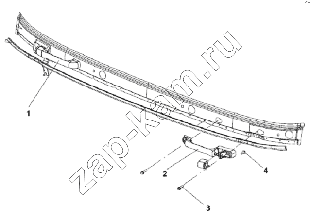 Схема/чертеж: Exterior Armrest Subassembly / DongFeng L3251A3 (вар.)