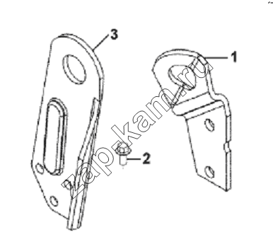 Схема/чертеж: Engine Lifting Lug Subassembly / DongFeng L3251A3 (вар.)