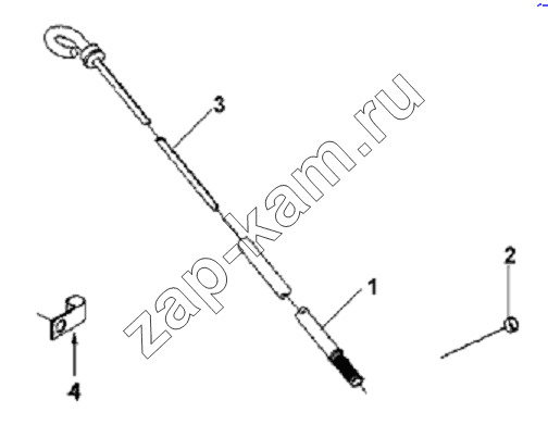 Схема/чертеж: Oil Level Gauge Subassembly / DongFeng L3251A3 (вар.)