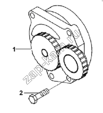 Схема/чертеж: Oil Pump Subassembly / DongFeng L3251A3 (вар.)