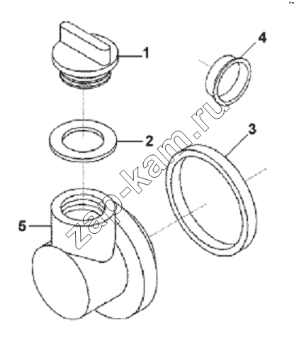 Схема/чертеж: Cylinder Body Filler Subassembly / DongFeng L3251A3 (вар.)