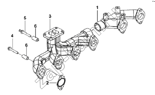 Схема/чертеж: Supercharger Positioning Subassembly / DongFeng L3251A3 (вар.)