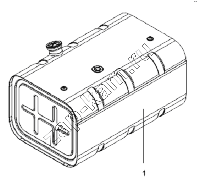 Схема/чертеж: Fuel Tank Subassembly / DongFeng L3251A3 (вар.)