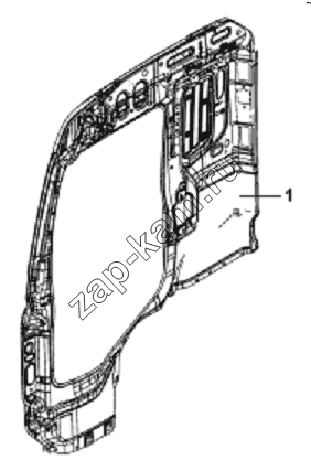 Схема/чертеж: 5401B-C0100 Правая боковина / DongFeng DFL-3251A Euro3