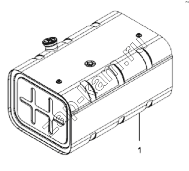 Схема/чертеж: 1101F-T0400 Топливный бак / DongFeng DFL-3251A Euro3