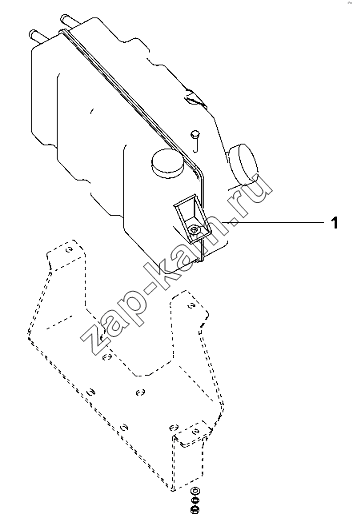 Схема/чертеж: Expansion Tank Group / DongFeng DFL-3251AW1