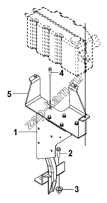 Схема/чертеж: Expansion Tank Mounting Group / DongFeng DFL-3251AW1