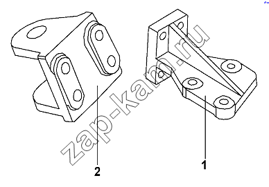 Схема/чертеж: Front Towing Hook Group / DongFeng DFL-3251AW1