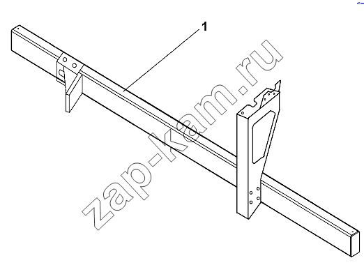 Схема/чертеж: Front lower protective device group / DongFeng DFL-3251AW1