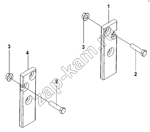 Схема/чертеж: Lateral Plate Group / DongFeng DFL-3251AW1