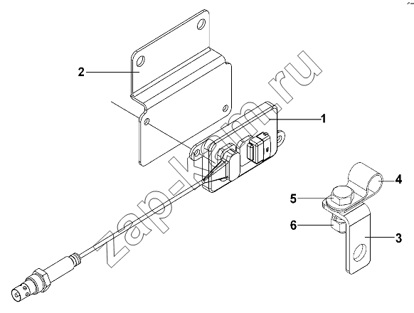 Схема/чертеж: NOx Sensor Group / DongFeng DFL-3251AW1