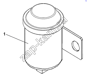 Схема/чертеж: Reverse Buzzer Group, chassis / DongFeng DFL-3251AW1