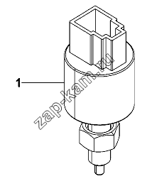 Схема/чертеж: Clutch brake Lamp Switch Group / DongFeng DFL-3251AW1