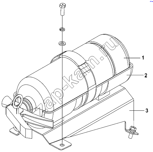 Схема/чертеж: Fire Extinguisher Group / DongFeng DFL-3251AW1