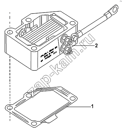 Схема/чертеж: Air Intake Preheat Group / DongFeng DFL-3251AW1
