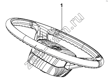 Схема/чертеж: Steering Wheel Group / DongFeng DFL-3251AW1
